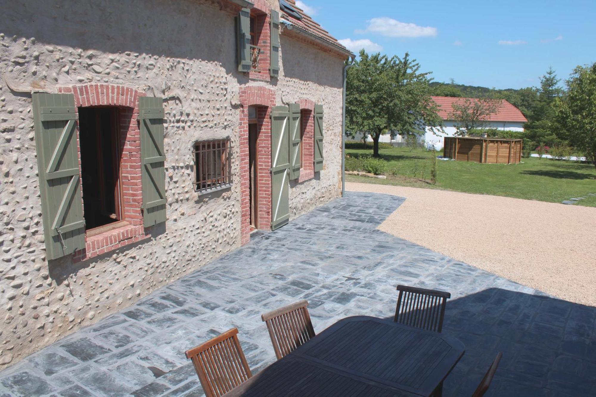 Ecogite Rural La Cle Des Champs Peyrelongue-Abos Zimmer foto
