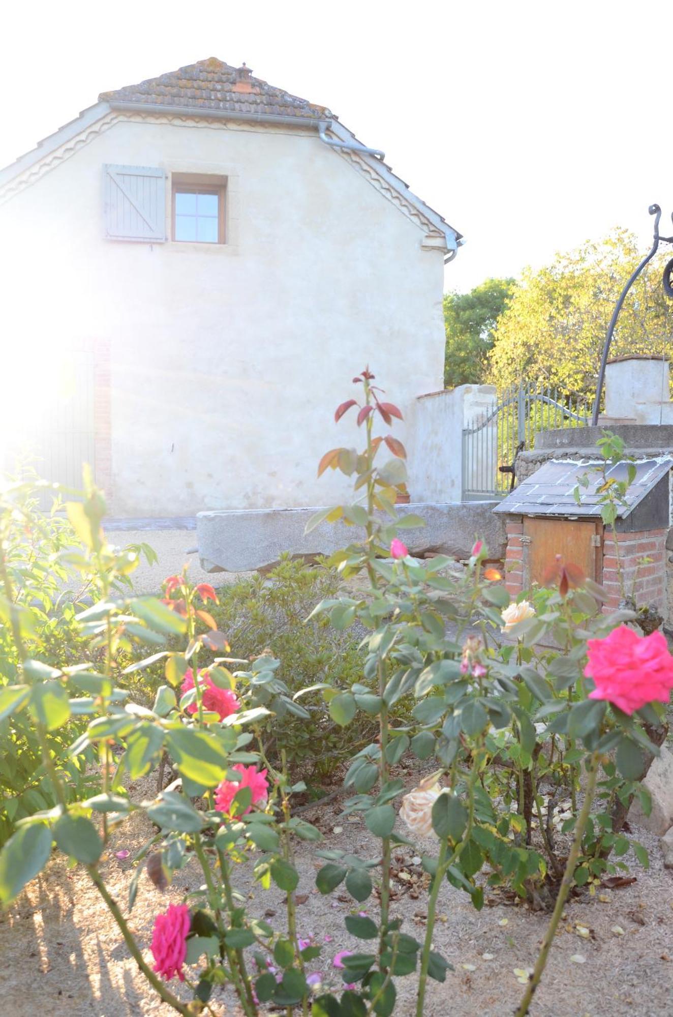Ecogite Rural La Cle Des Champs Peyrelongue-Abos Zimmer foto