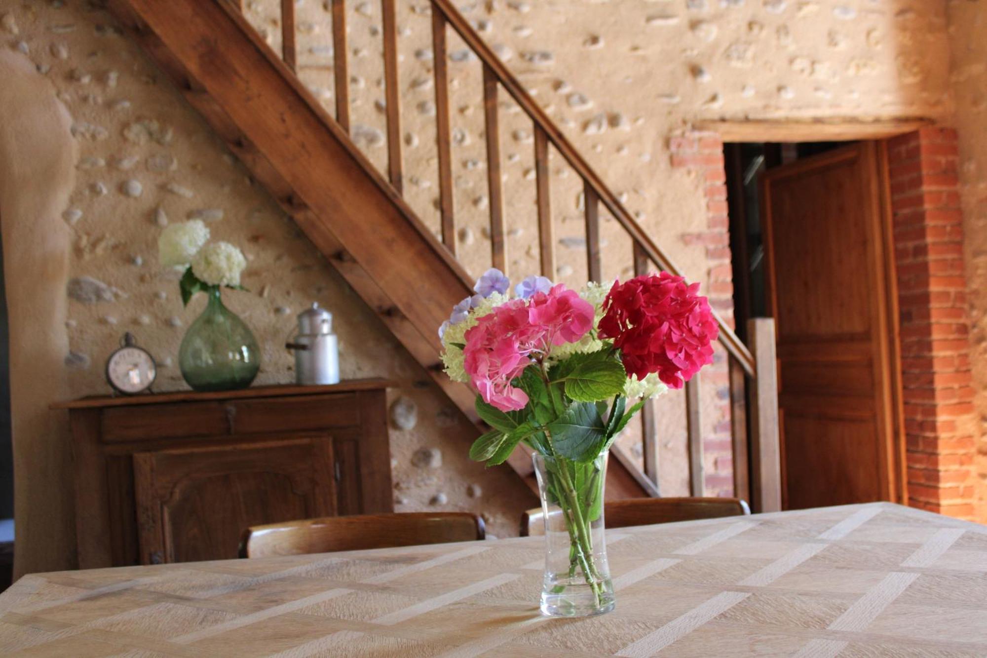 Ecogite Rural La Cle Des Champs Peyrelongue-Abos Zimmer foto